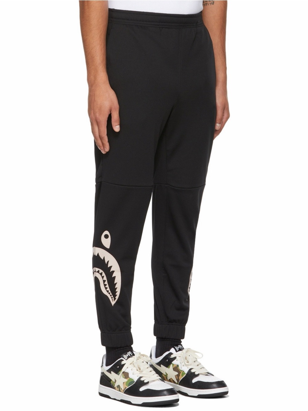 A Bathing Ape Side Shark Slim Sweatpants Medium